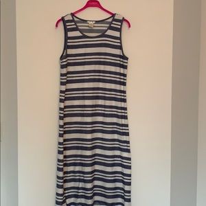 Midi stripped dress